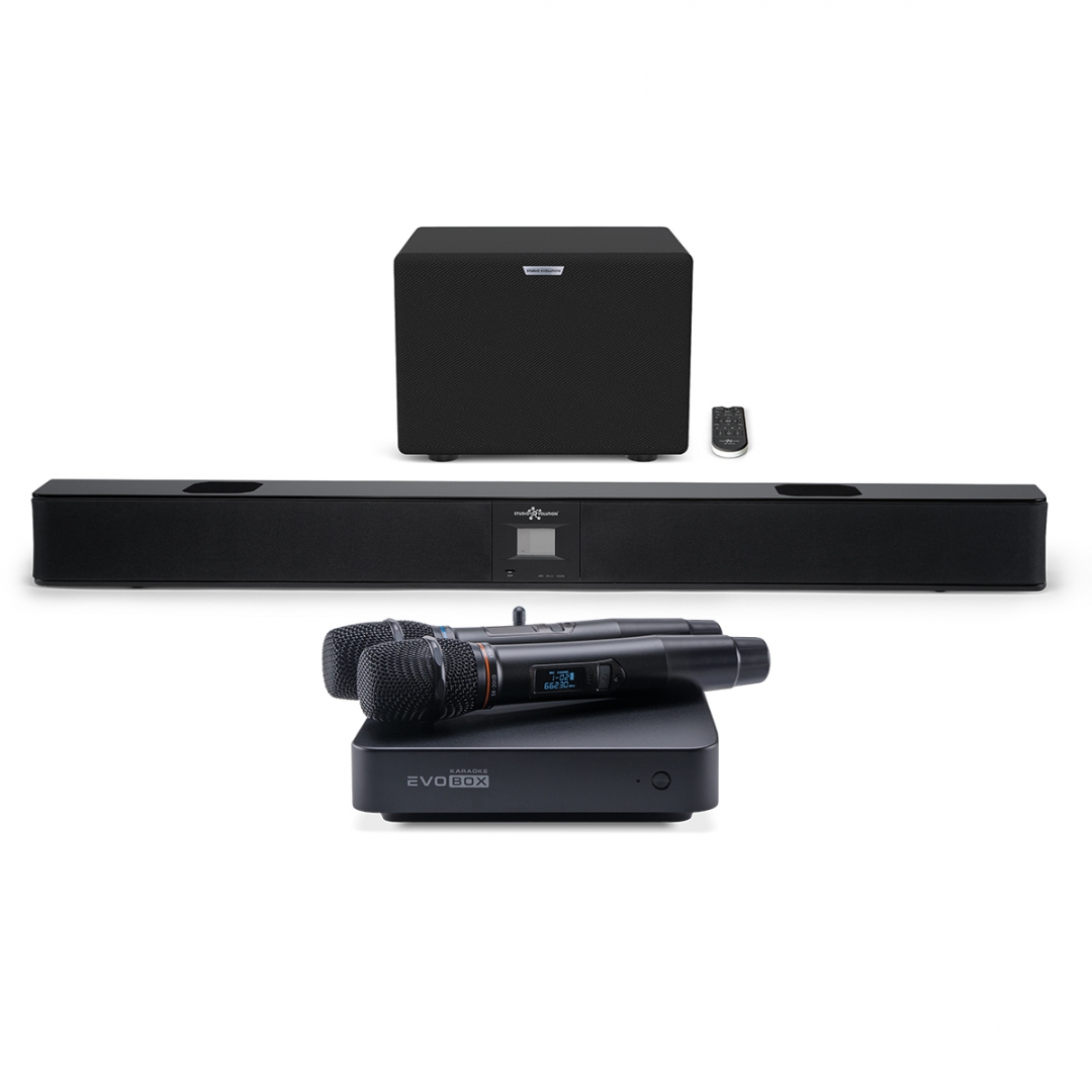 караоке-комплект EVOBOX Plus + EvoSound Bar (саундбар с караоке) в Городеце