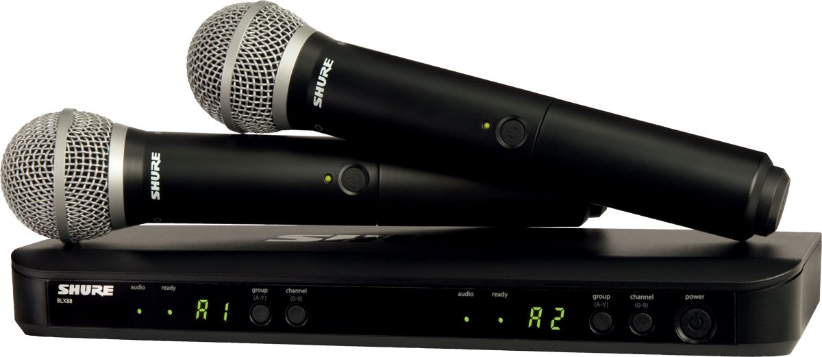 SHURE BLX288E/PG58 M17 вокальная радиосистема в Городеце