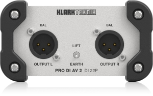 Klark Teknik DI 22P пассивный стерео директ-бокс в Городеце