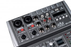 SVS Audiotechnik mixers AM-4 DSP Аналоговый микшерный пульт, 4-канала в Городеце